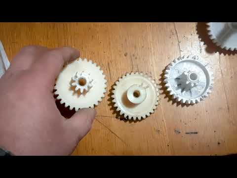 Видео: Шестерня для мясорубки