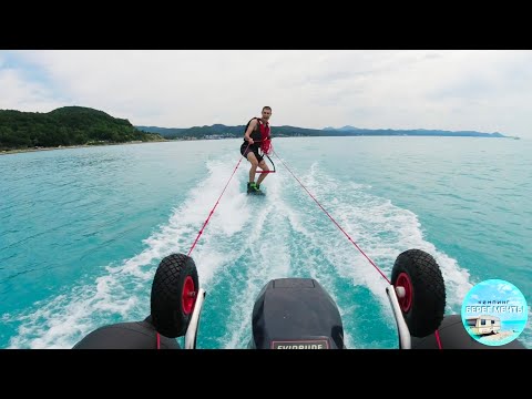 Видео: #БЕРЕГМЕЧТЫ / Вейкборд - Wakeboard. МОТОР EVINRUDE 9.9 Лодка ТАЙМЕНЬ NX 3600 НДНД PRO