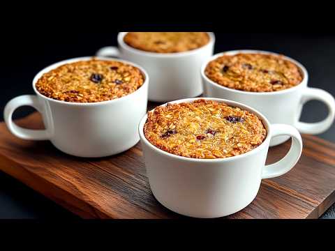 Видео: Спасение для тех, кто не ест сахар! Овсянка в кружке за 1 минуту!