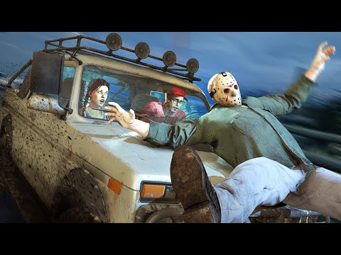 Видео: ЗАДАВИЛ МАНЬЯКА НА МАШИНЕ И ПОКИНУЛ ЭТОТ ПРОКЛЯТЫЙ ЛАГЕРЬ В ПЯТНИЦА 13 (FRIDAY THE 13TH)