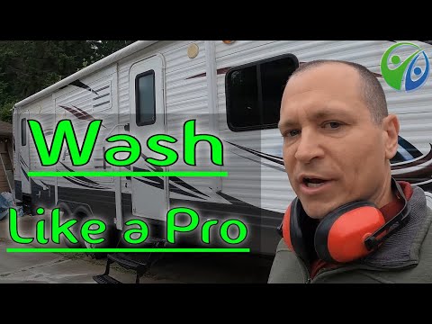 Видео: Как помыть автодом или жилой прицеп | Советы и рекомендации от профессионала