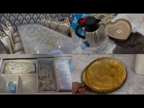 Видео: Кишги Влог! Блинчик рецепти! Янги стол стулимиз!