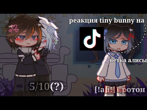 Видео: реакция tiny bunny на тик ток🍓 5/10 [au] 