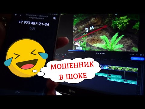Видео: Мошенник нарвался на тёмную бабку или Как быстро отшить телефонных звонил