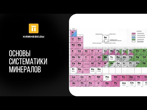 Видео: Основы систематики минералов