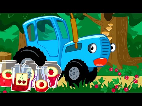 Видео: Ягодки 🍒🍓 Изучаем названия ягод – Сборник – Синий Трактор – Песенки для малышей