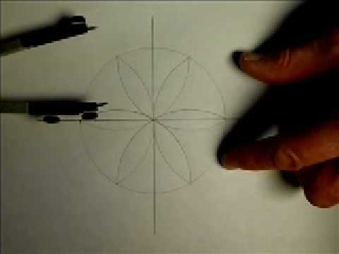 Видео: Мой урок по резьбе по дереву 116 — Рисование розеток, часть 1