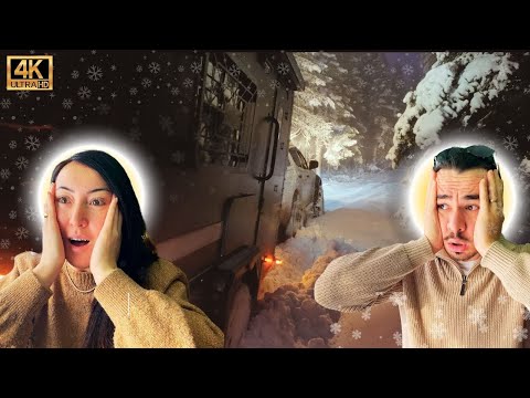 Видео: КАРАВАН ПЕРЕВЕРНУЛСЯ ВО ВРЕМЯ СИЛЬНОЙ СНЕГОПАДА НОЧЬЮ #снежныйкемпинг #метель #бездорожье