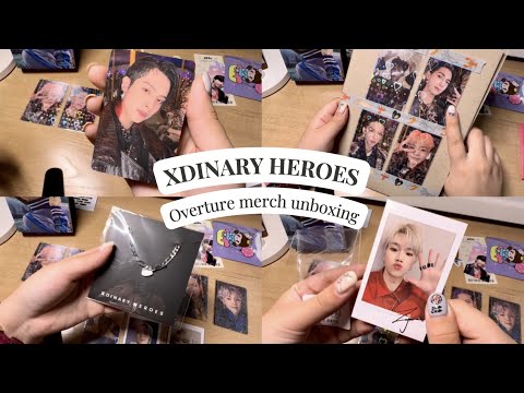Видео: распаковка/обзор мерча xdinary heroes overture | unboxing xdinary heroes overture march