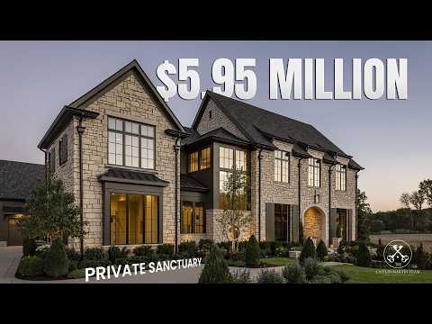 Видео: Роскошные дома за 17 миллионов долларов в одном видео! Парад домов в Нэшвилле 2025