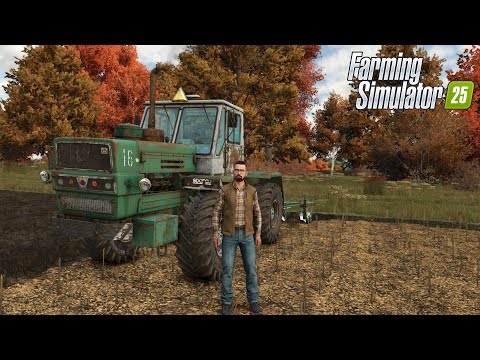 Видео: Farming Simulator 25/ Журавлёво №13/ Допахиваем поле и продаём урожай