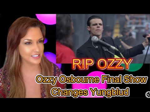 Видео: Первая реакция ~ Последний поклон Оззи: YUNGBLUD демонстрирует ЭМОЦИОНАЛЬНЫЕ «перемены» на послед...