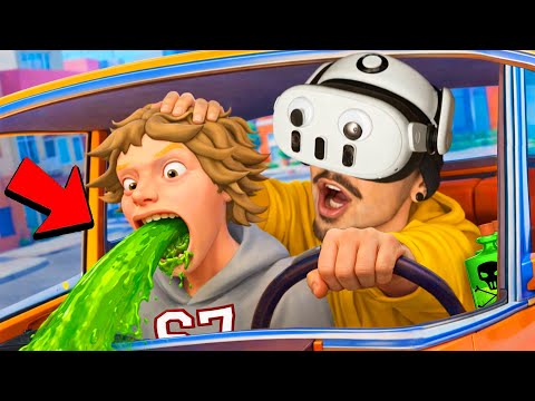 Видео: Кормлю КАКАШКОЙ Клиента 67 в ТАКСИ! (TAXI DRIVER VR)