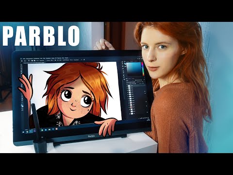 Видео: Графический планшет PARBLO MAST 22