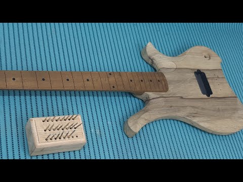 Видео: OMGUITARS. Корпус для безголовой гитары (Headless) Часть 6.