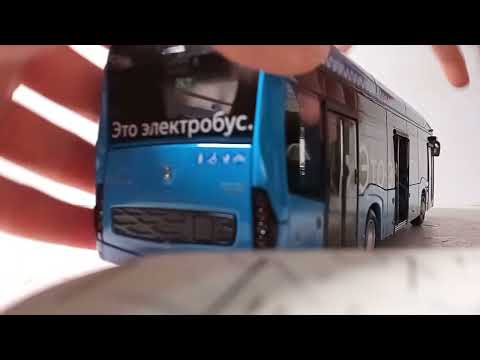 Видео: Модель Электробуса KAMAZ-6282