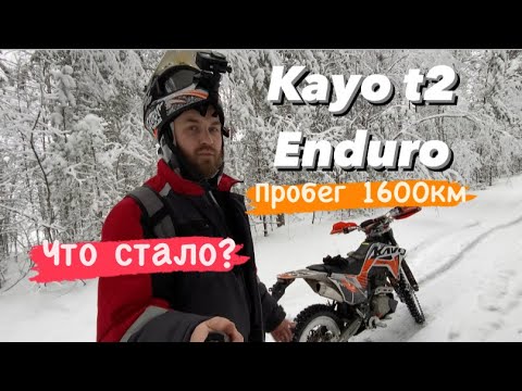 Видео: Kayo t2 после 1600км пробега