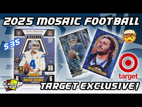 Видео: Эксклюзив от TARGET 🔥 Мозаичные футбольные бластеры 2025 года! Розовые флуоресцентные параллели! ...