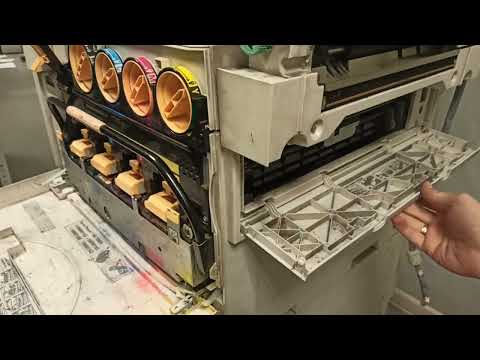 Видео: Устранение ошибки ленты переноса Xerox 7760