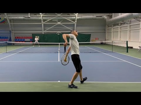 Видео: Как тренировать подачу правильно? Показываем на примере Ильяса