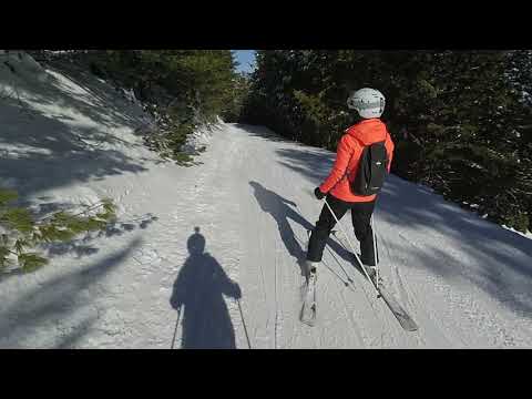 Видео: Тони на Добринище 2019. Спускане от Безбог до междинна станция.
