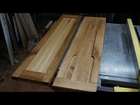 Видео: Мебельный фасад, необычный способ изготовления.