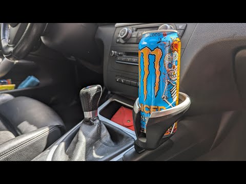 Видео: установка подстаканника на BMW 1-ой серии / cupholder installation