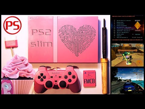 Видео: Розовая PlayStation 2, снова в цвете (хвала FMCB!)