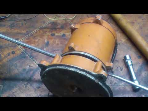 Видео: Ремонт насоса Агидель. Замена подшипников, сальника и конденсатора.