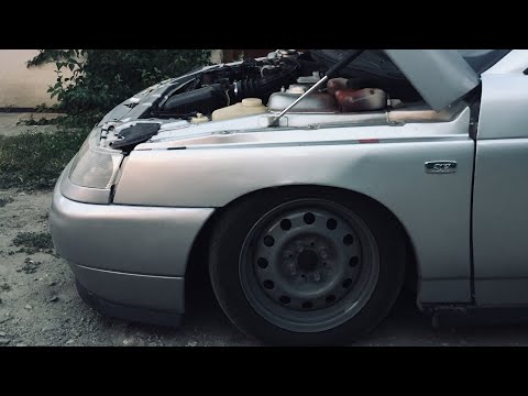 Видео: Поднял мотор и коробку  на ВАЗ 16VALVE. Убрал стабилизатор.