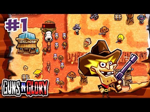Видео: БАНДИТЫ НА ДИКОМ ЗАПАДЕ ► Guns'n'Glory ОБЗОР ИГРЫ 1 серия