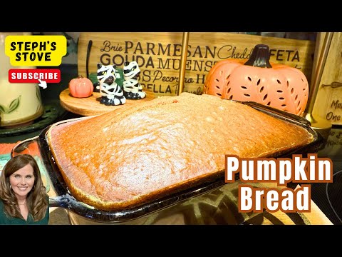 Видео: Рецепт влажного тыквенного хлеба: простой рецепт осенней выпечки — Steph’s Sove