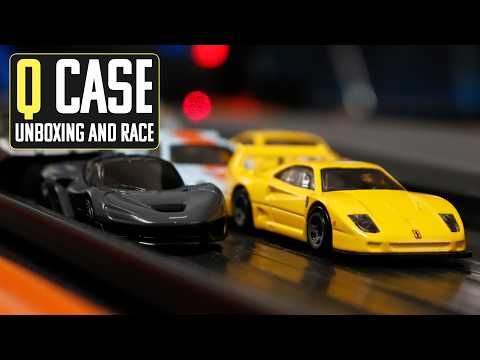 Видео: Hot Wheels Q Case 2025: распаковка и тест на треке
