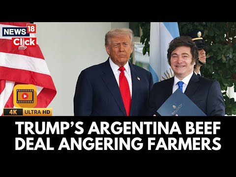 Видео: Сделка Трампа с аргентинской говядиной возмутила американских фермеров, испытывающих трудности: «...