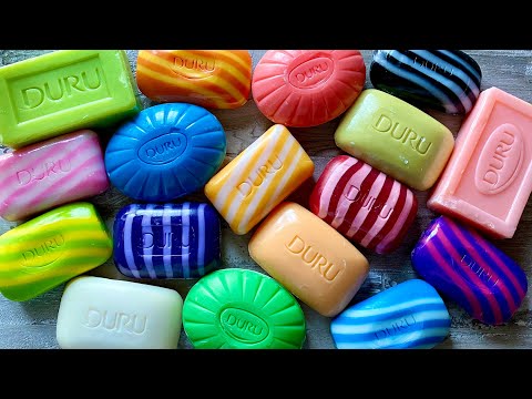 Видео: ASMR SOAP | Cutting soap Duru |Резка мыла  Duru