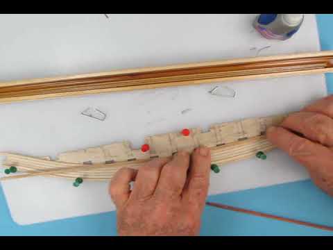 Видео: Судомоделизм. Технология Хьюберта Сикарда. clip170