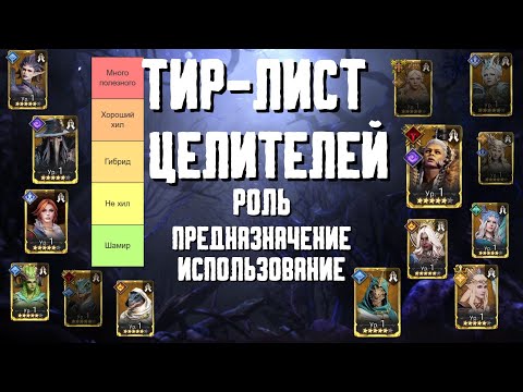 Видео: ТИР-ЛИСТ ЦЕЛИТЕЛЕЙ WATCHER OF REALMS | РАЗБОР РОЛЕЙ И ПРИМЕНЕНИЯ #watcherofrealms