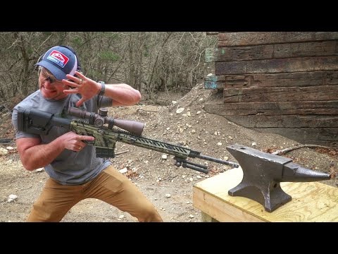 Видео: Выстрел по наковальне в упор | Разрушительное ранчо