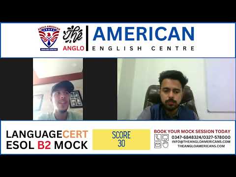 Видео: LanguageCert ESOL Speak#testpractice m с обратной связью | Пробный тест LanguageCert Speaking