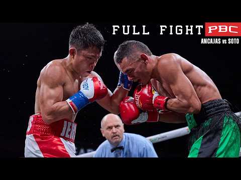 Видео: PBC ПОЛНЫЙ БОЙ: Анкахас против Сото ПОЛНЫЙ БОЙ | 17 июня 2023 г.