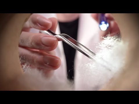 Видео: [ASMR] Доктор, у меня что-то в ухе! → Это все мусор, пожалуйста, очистите его для вас(No Talking)