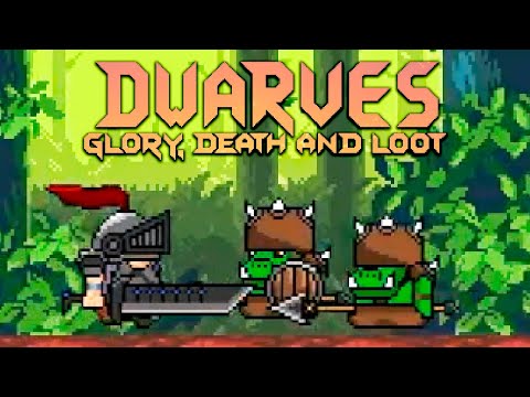 Видео: Рогалик-автобаттлер про гномов // Dwarves: Glory, Death and Loot