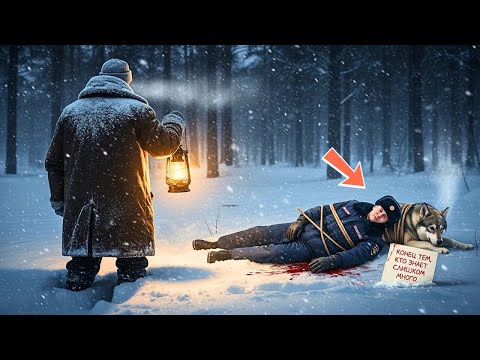 Видео: Старый ветеран нашёл офицера и его волка в снегу — то, что произошло дальше, потрясло всех