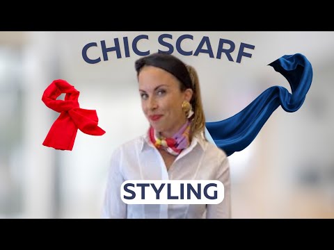 Видео: Как носить шарф: 6 элегантных модных советов