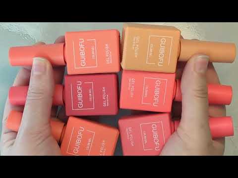 Видео: Распаковка.  Гель-лаки с Temu.