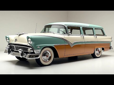 Видео: 1955 Ford Ranch Wagon Обзор и Цена | Классический универсал Ford