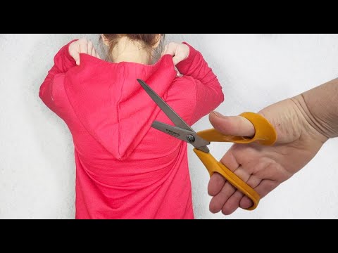 Видео: 🔥💯Швейная хитрость. Как избавиться от капюшона на толстовке за 8 минут