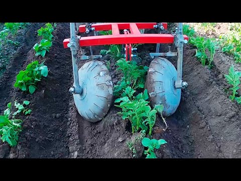 Видео: Хорошие дисковые окучники для мотоблока.