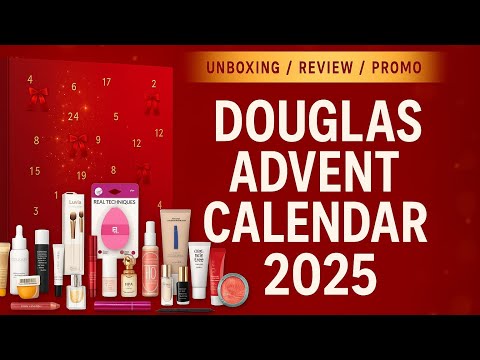 Видео: Адвент Календарь Douglas 2025: лучший в категории до 100€? | Распаковка и РАСЧЕТ реальной выгоды