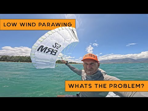 Видео: Начинающий парапланерист при слабом ветре и будущее за Double Skin